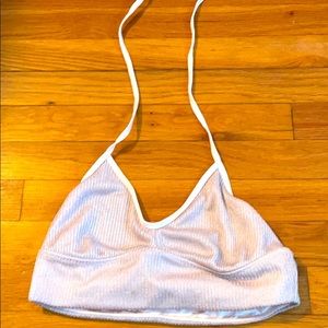 Sparkly pink bralette